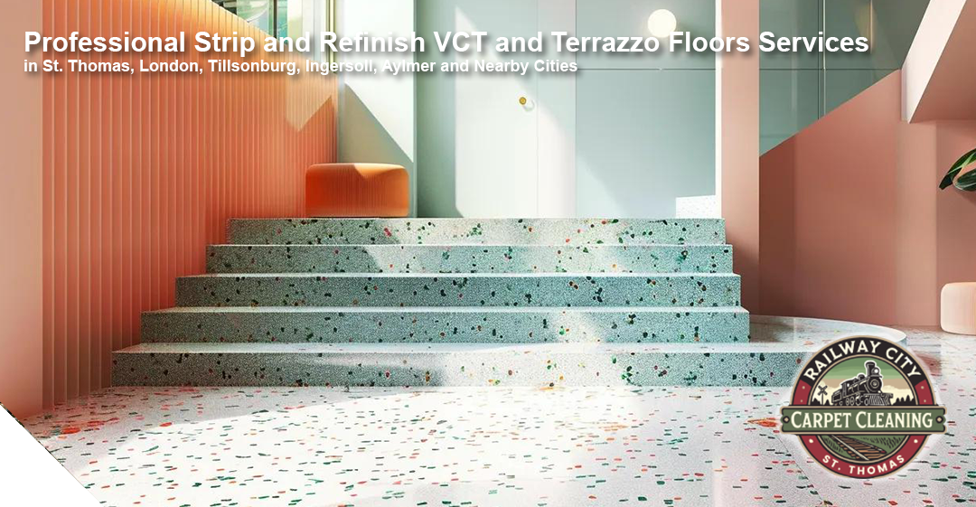 Strip and Refinish VCT and Terrazzo Floors Services